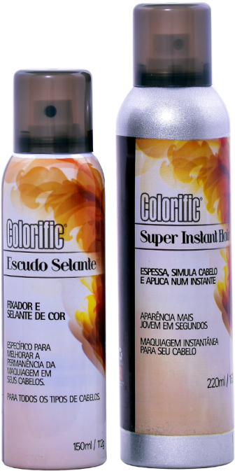 Kit Maquiagem Para Cabelos Colorific Super Instant - Hair (800x800), Png Download