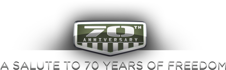 Jeep 70th Anniversary Header - Jeep 70th Anniversary (945x281), Png Download