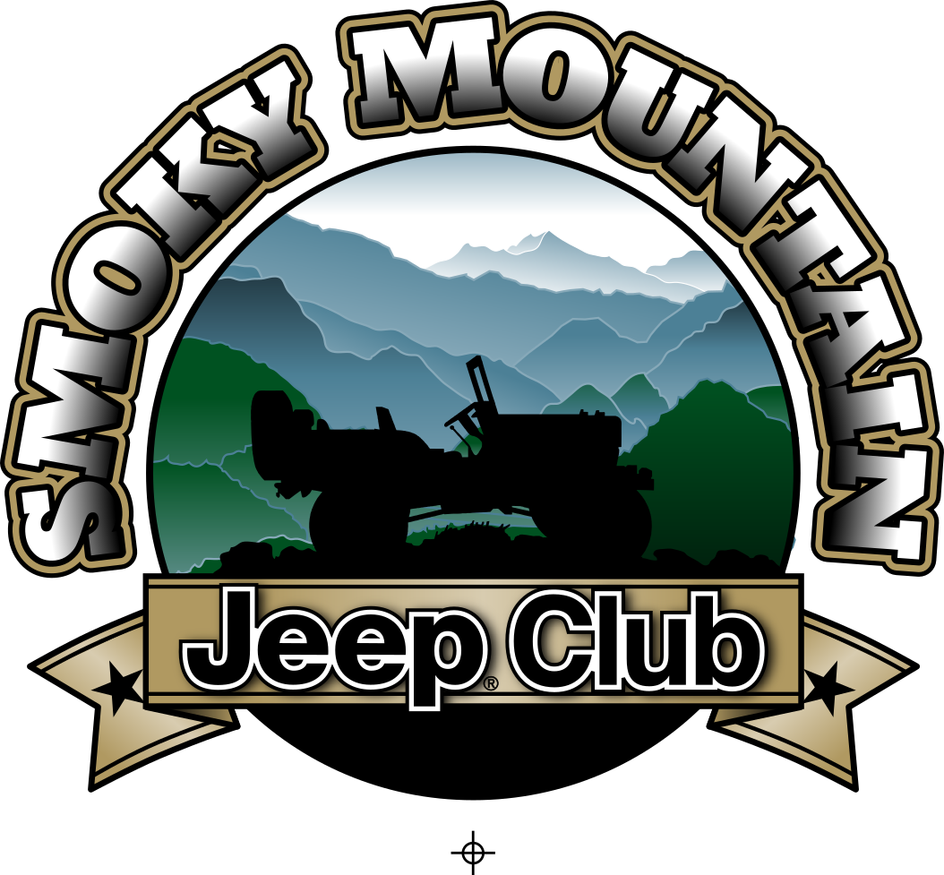 Smoky Mountain Jeep Club Logo - Wanduhr Ams 9537 (1054x977), Png Download