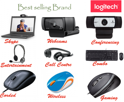 Logitech - Logitech C170 1.3 Megapixels Webcam. (700x350), Png Download