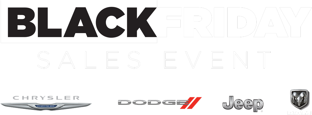 “wetzel Chrysler Jeep Dodge Ram Black Friday Sale - Chrysler Dodge Jeep Ram (1000x375), Png Download