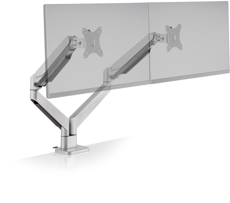 Dual Envoy™ Dual Monitor Arm - Innovative Envoy-2 Height Adjustable Dual Monitor Arm (500x500), Png Download