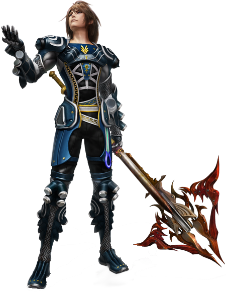 Spacetime Guardian - Final Fantasy Xiii 2 (450x583), Png Download