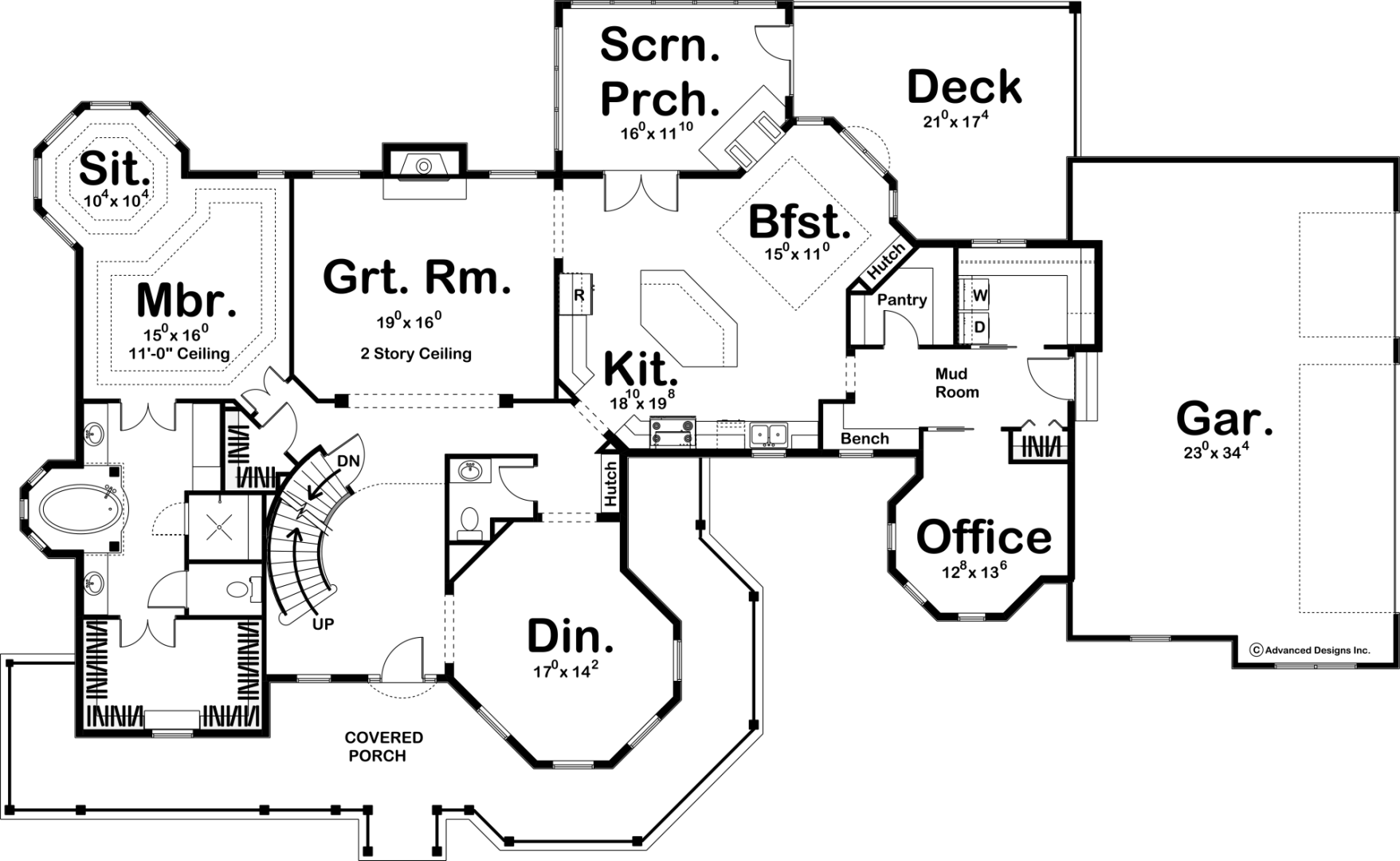 Isabelle Floor Plan - Victorian House Floor Plans (1757x1080), Png Download