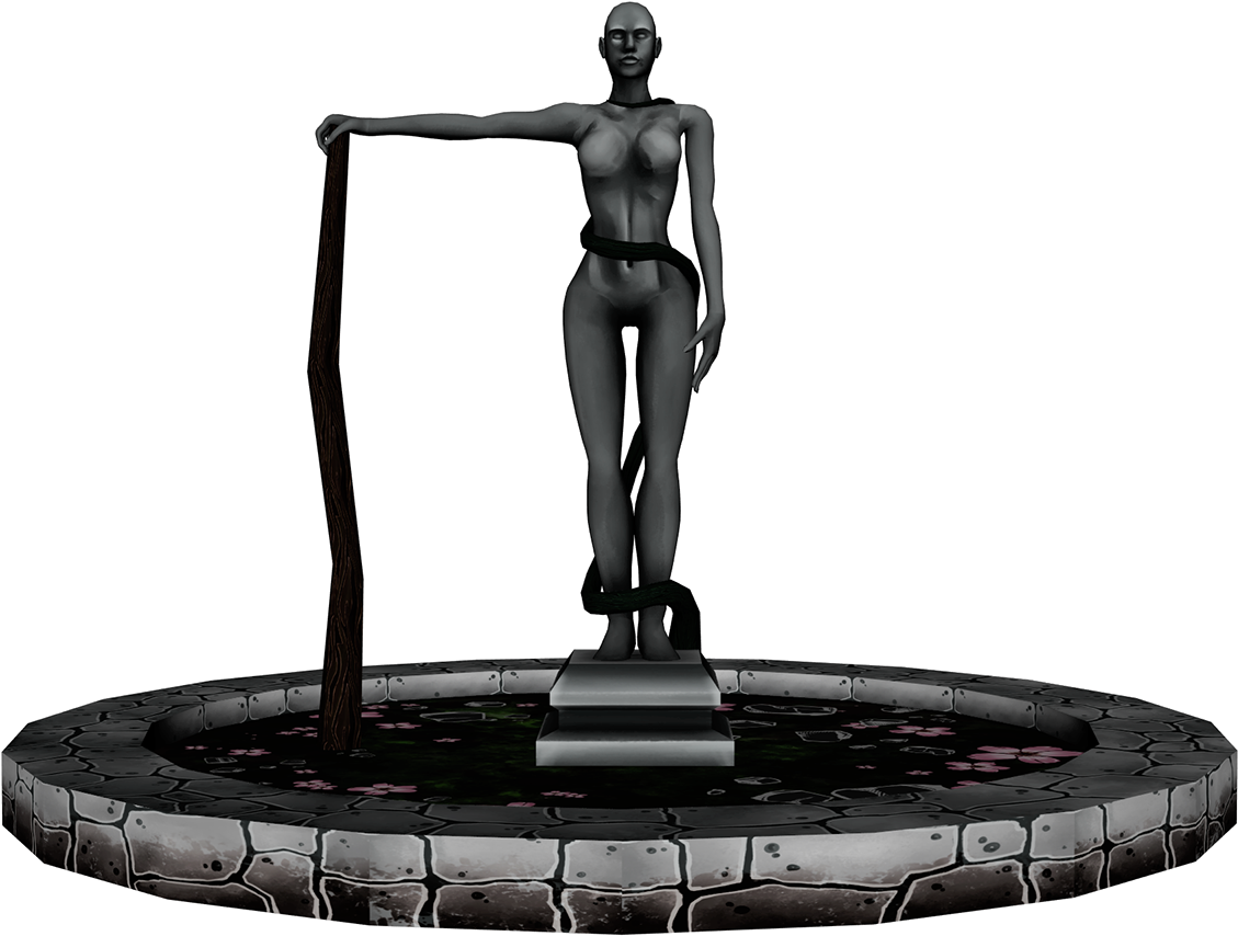 3d Character Statue - Statue (1920x1080), Png Download