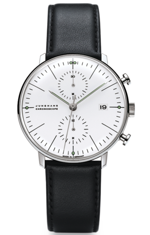 Simple Wrist Watch Png Max Bill Chronoscope Wrist Watch - Junghans Max Bill Chronoscope (480x480), Png Download