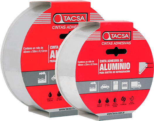 Cinta Adhesiva De Aluminio Tacsa (672x414), Png Download