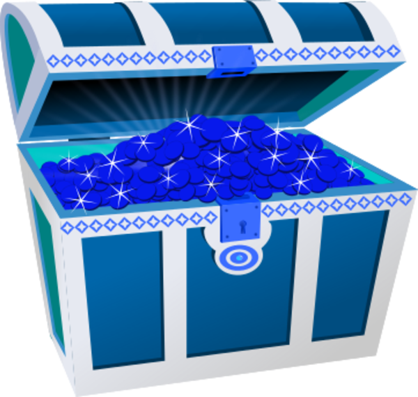 Treasure Chest (600x570), Png Download