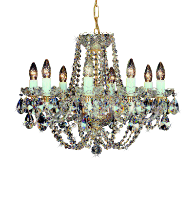 Contamos Con Una Gamma De Alta Calidad En Lamparas - Chandelier (400x450), Png Download
