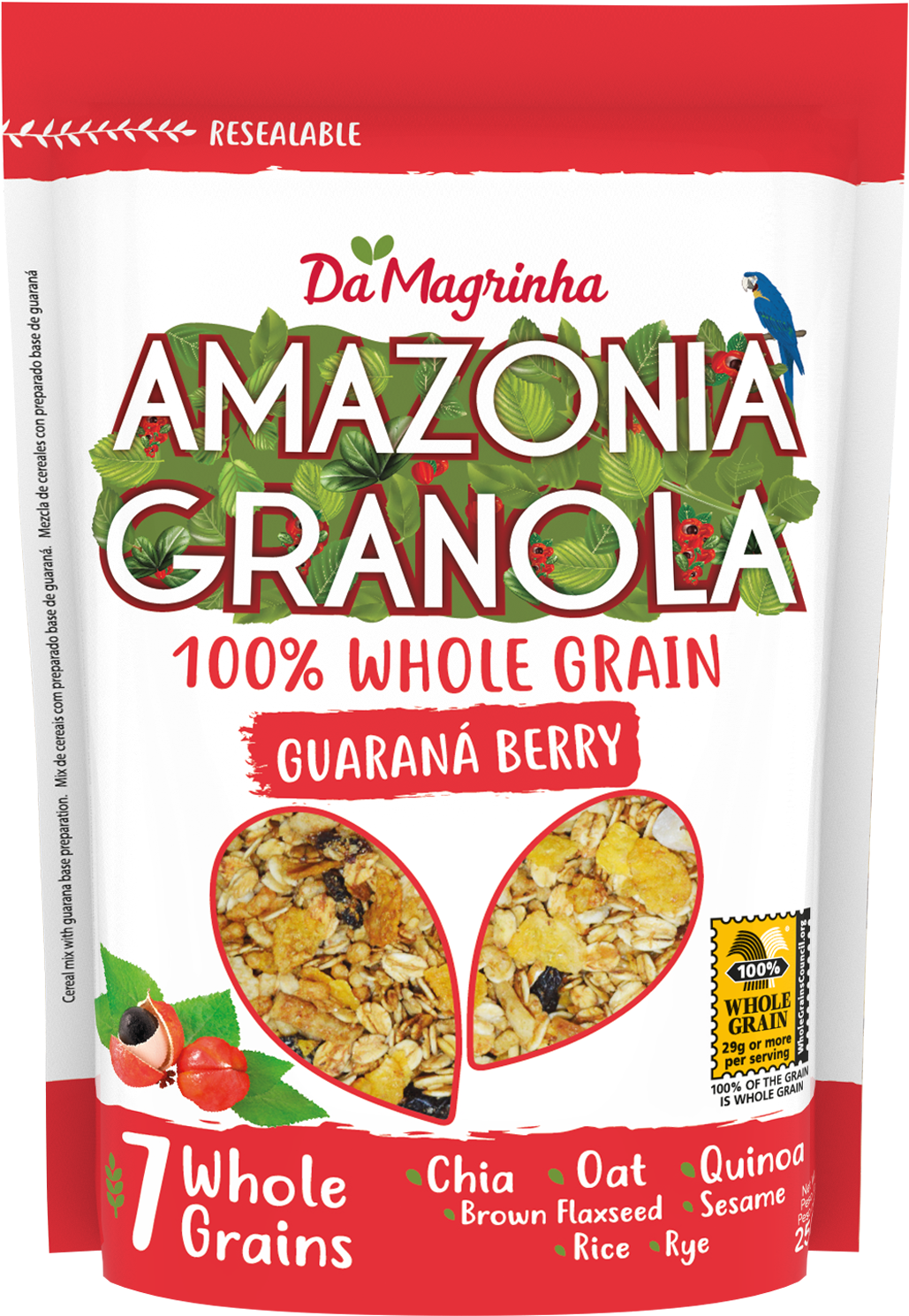 Granola Guaraná Berry - Granola (1200x1644), Png Download