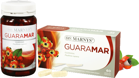 Capsules Contain 500 Mg Of Guarana In Standardised - Marny's Guaramar- Guarana 60 Capsules X 500 Mg (500x321), Png Download