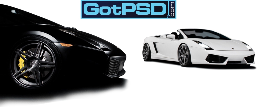 Share This Image - Sports Car (1000x417), Png Download
