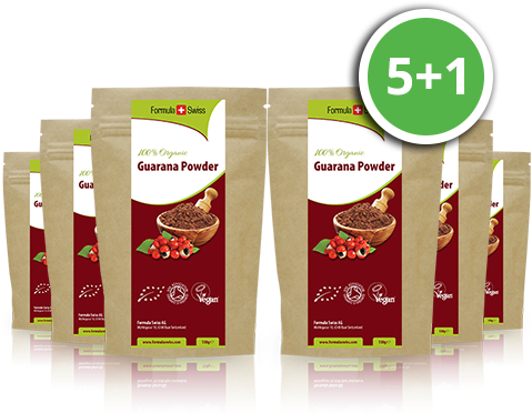 5 1 Free Organic Guarana Powder 150g - Guarana (500x500), Png Download