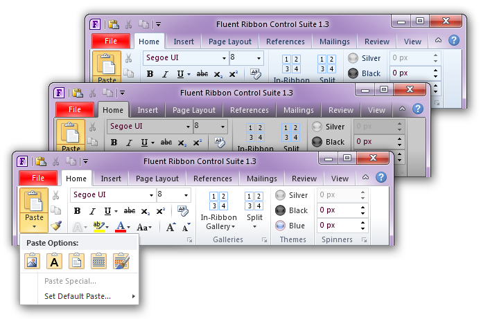 Ribbon Title="" /> Property Seems Not To Work In Xaml - Open Source Office Ribbon (694x461), Png Download