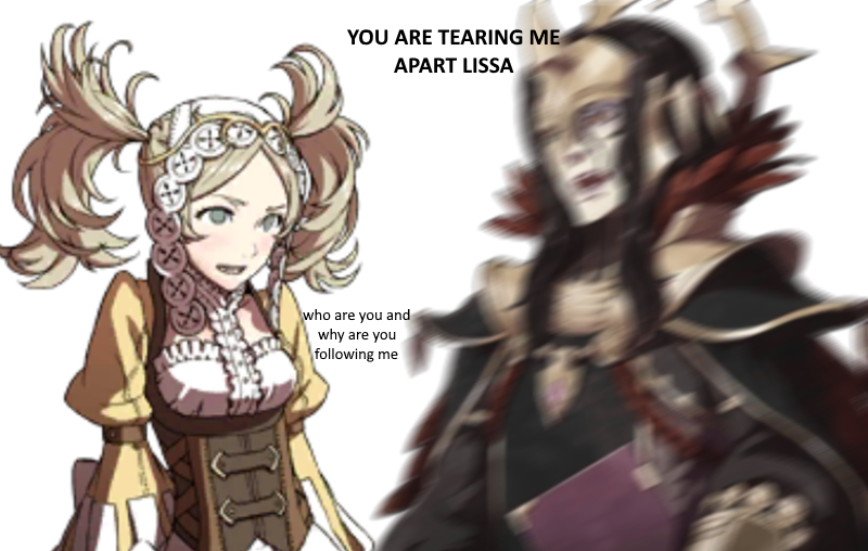 You Are Tearing Me Apart Lissa - Iago Fire Emblem Fanart (800x508), Png Download