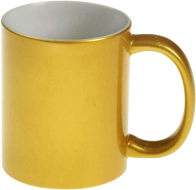 Buy Sublimation Blanks - Gold Mug Sublimation (520x520), Png Download