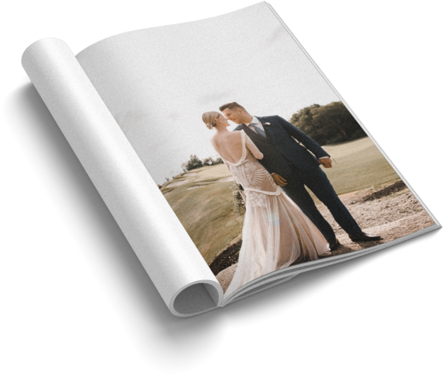 B&a Holly & Marc Curled Page (1000x667), Png Download