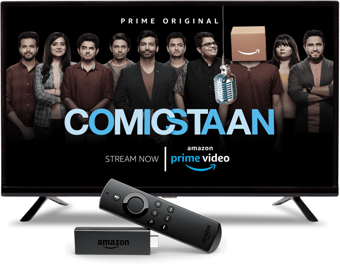 Entertainment Never Got Better - Comicstaan Amazon Prime (1168x918), Png Download