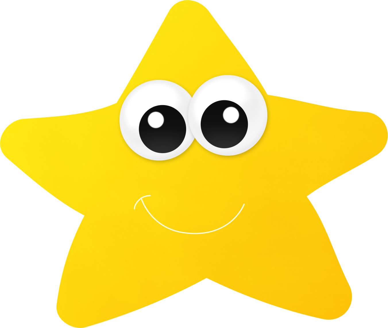 *✿*estrella*✿* - Estrella Clip Art (1351x1142), Png Download
