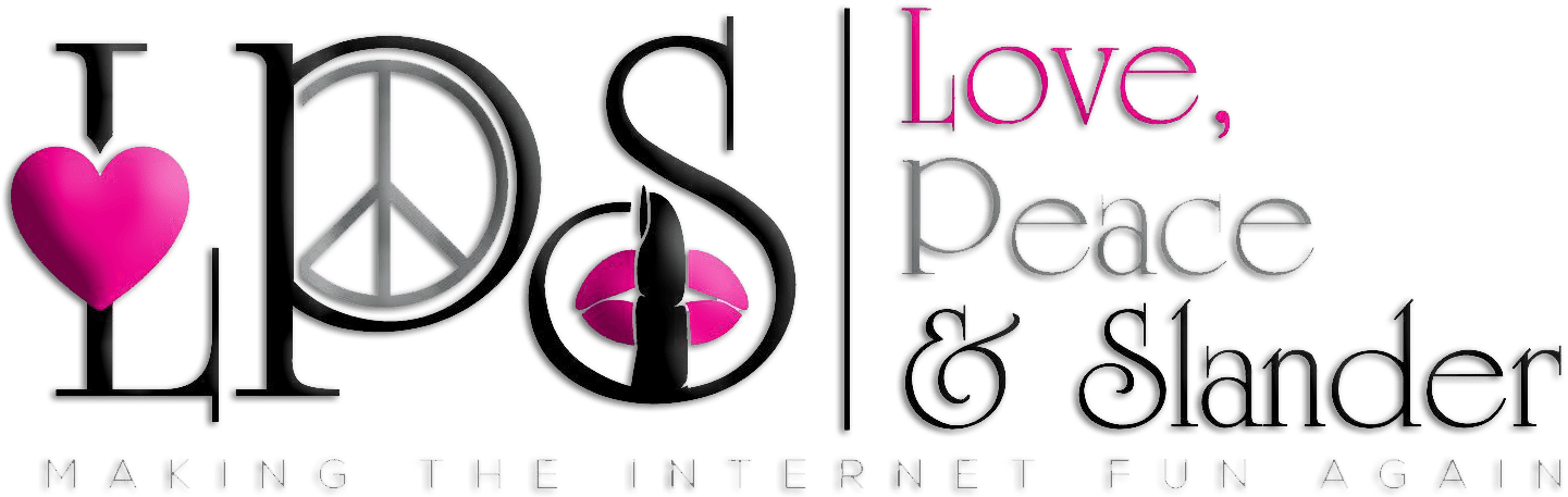 Love Peace & Slander - Peace (1501x620), Png Download