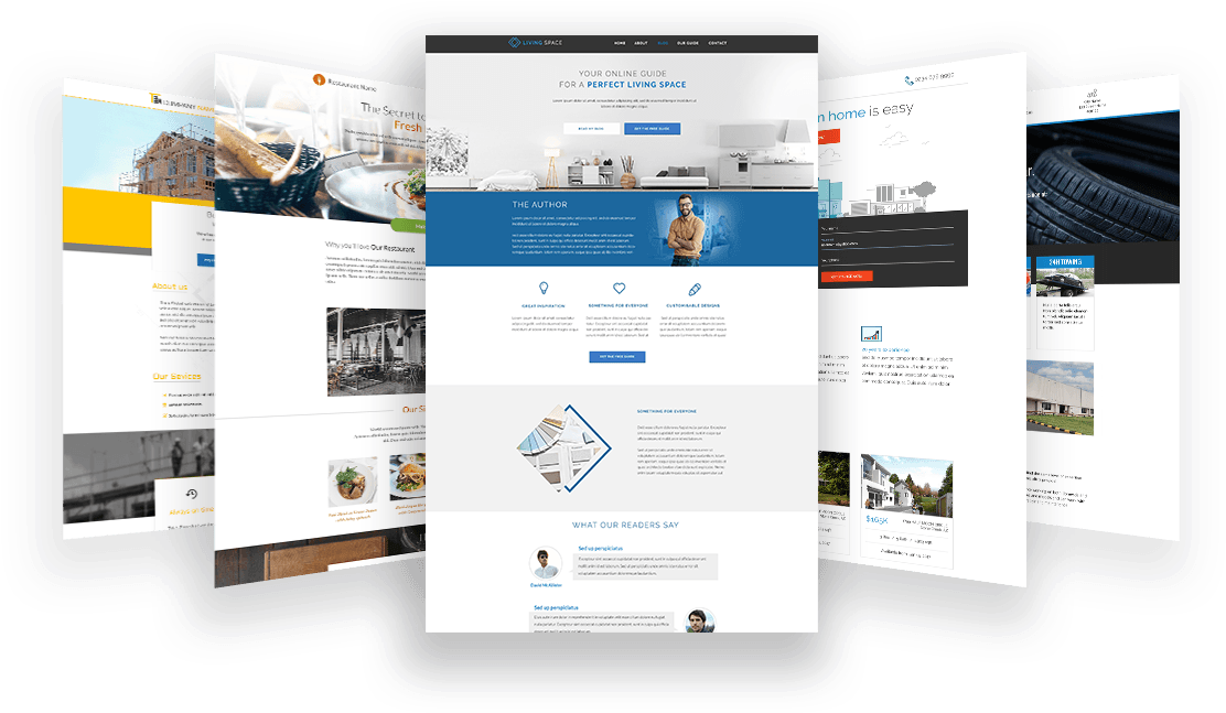 To Begin Building Your Website, All You Need Is A Basic - Thrive Architect Landing Pages (1200x715), Png Download