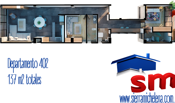 Foto De Departamento En Venta En San Judas Tadeo , - Floor Plan (600x400), Png Download