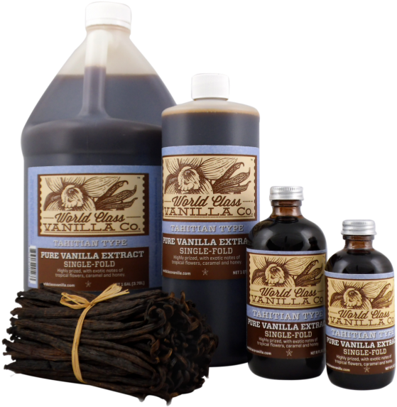 Tahitian Type Pure Vanilla Extract Single-fold - Coffee Extract (650x617), Png Download