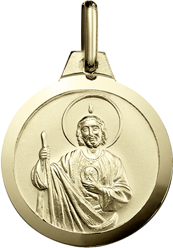 Iniciomedallas De Oromedalla San Judas Tadeo - Medal (1200x1600), Png Download