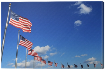 Cuadro En Lienzo Banderas De Estados Unidos • Pixers® - Flag Of The United States (400x400), Png Download