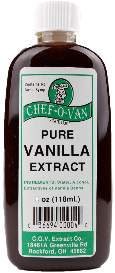 Chef O Van Extract Pure Vanilla 4oz - Chef O Van Vanilla Extract, Pure - 4 Fl Oz (683x1024), Png Download