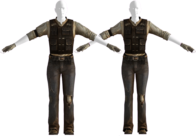 0 - Fallout New Vegas Daniels Outfit (800x573), Png Download