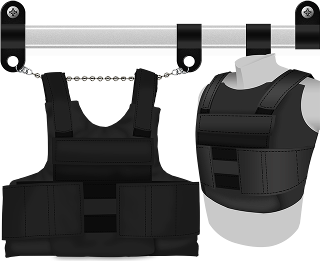 Bulletproof Vests - Vest (639x535), Png Download