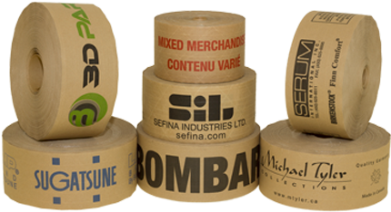 Roll Custom Printed Tape 500x500 - Printing (500x500), Png Download