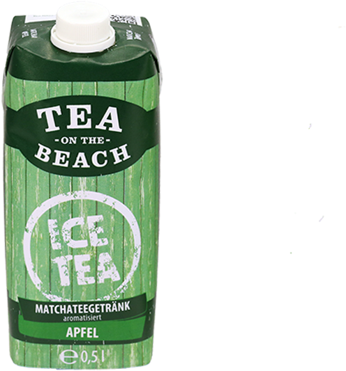 Tea On The Beach Flavoured Matcha Tea Drink, Green - Drink (800x592), Png Download