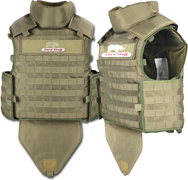 Hard Shell- Tactical Body Armour - Bulletproof Vest Ultimate (382x367), Png Download