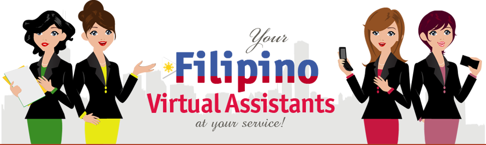 Logo - Filipino Virtual Assistant (955x285), Png Download
