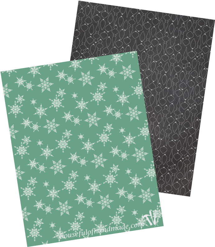 Make Christmas Paper Crafting Easy With These Beautiful - Paper (700x800), Png Download