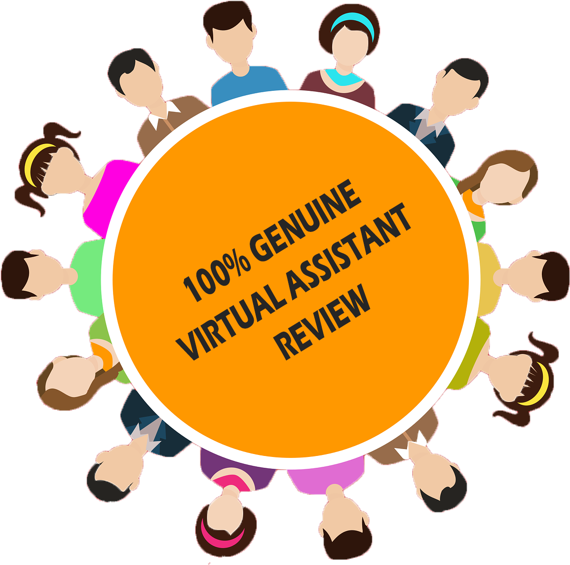 Find Your Best Virtual Assistant Wisely - Cattail (1280x1280), Png Download