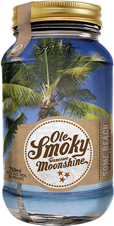 Ole Smoky Moonshine Some Beach (245x507), Png Download