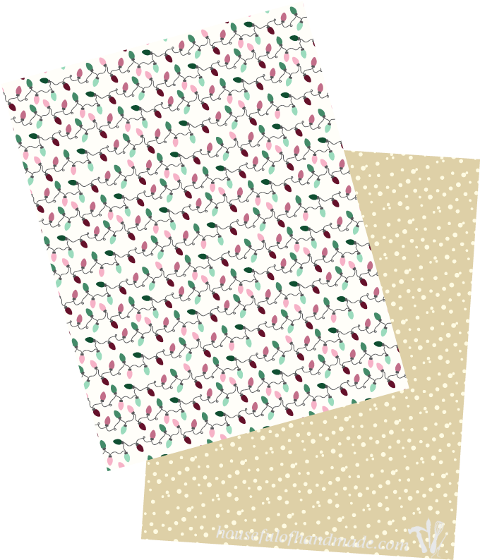 Make Christmas Paper Crafting Easy With These Beautiful - Paper (700x800), Png Download