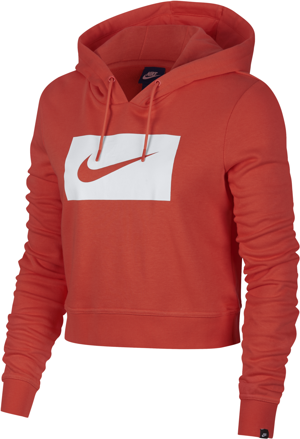 Nike Sportwear Swoosh Hoodie Ladies - Grau Nike Pullover Damen (1572x1572), Png Download
