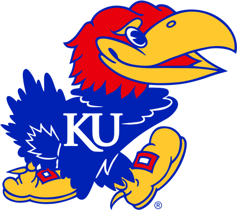 University Of Kansas Rock Chalk Dance Team - Kansas Jayhawks Logo Png (500x443), Png Download