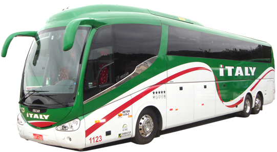 1123 - Ônibus Turismo - Italy Turismo (563x320), Png Download