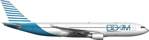 Airbus A330-200 - Boeing 737 Next Generation (710x220), Png Download