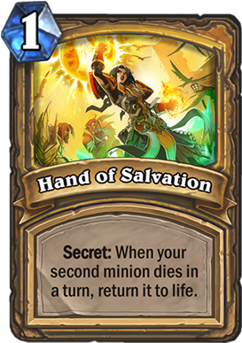 If You Want To Read Our Reviews Of The Card, Check - Paladin Hand Of Salvation (300x429), Png Download