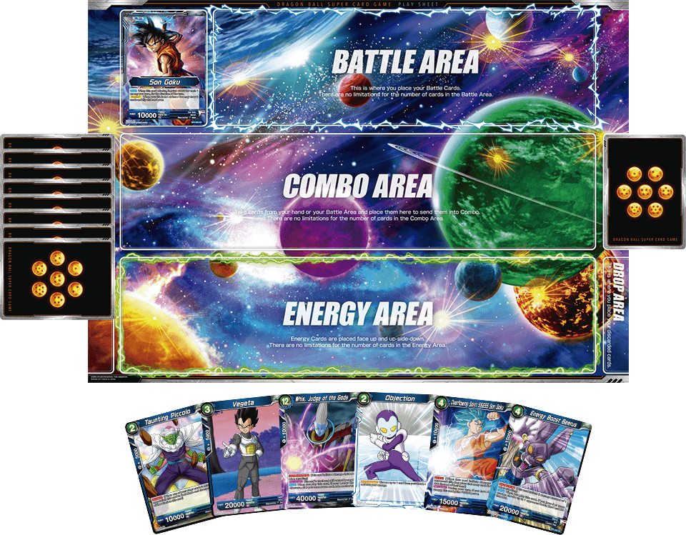 Playsheet - Dragon Ball Super Card Game Field (960x749), Png Download
