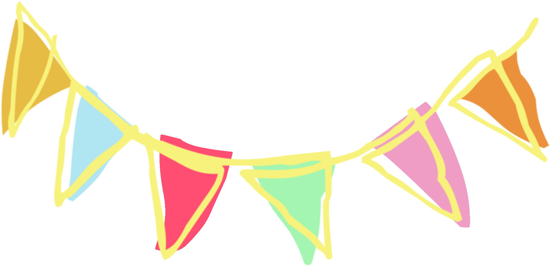 Els Propers Divendres 27 I Dissabte 28 De Setembre - Banderines Fiesta Png (2023x1062), Png Download