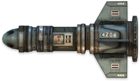 Multitargetmissilesystem - Titanfall Missile (912x304), Png Download