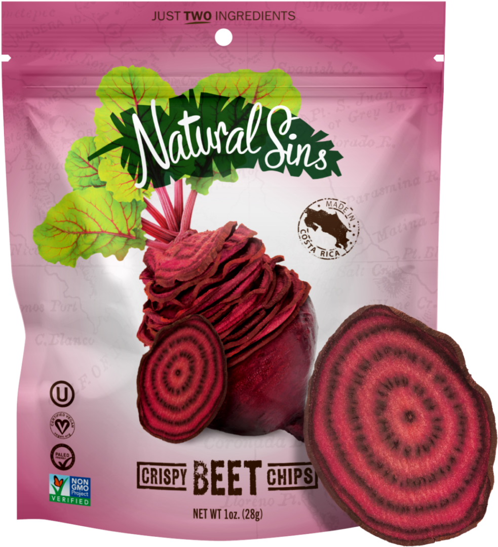 Natural Sins Crispy Beet Chips (1141x1200), Png Download