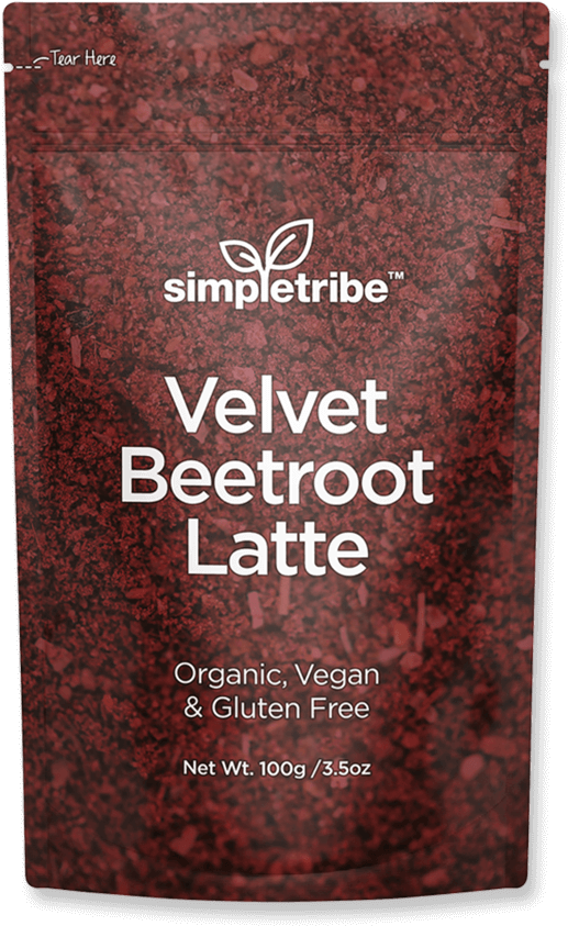 Simple Tribe Velvet Beetroot Latte - Spectrum Noir Graphic - Petrol Blue (698x900), Png Download